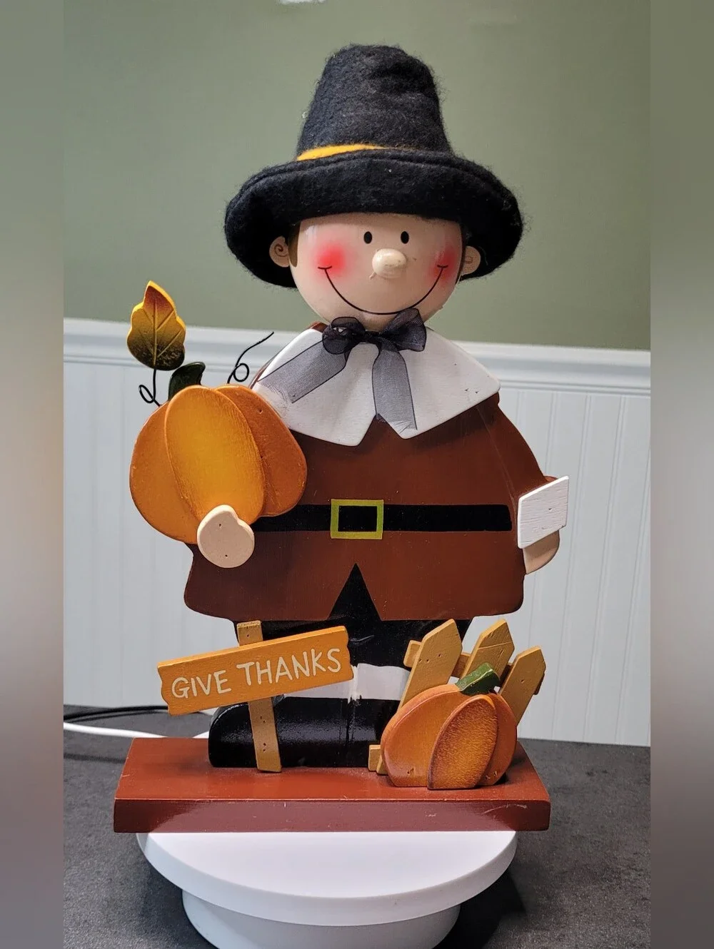 Hobby Lobby Pilgrim Boy & Girl Thanksgiving Decor